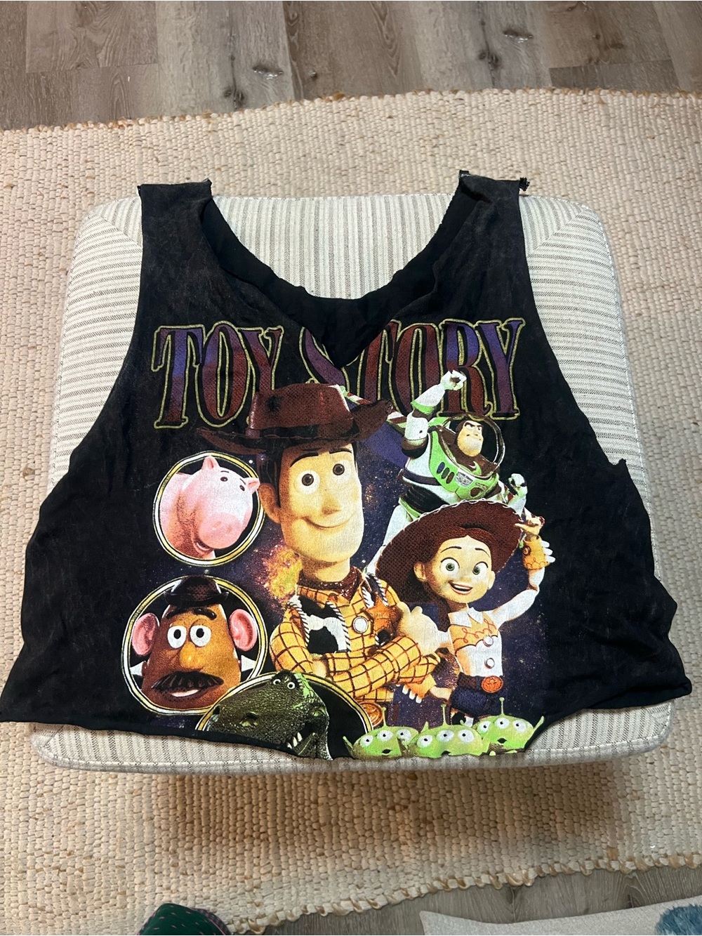 Disney Toy Story Black Graphic Tank Top